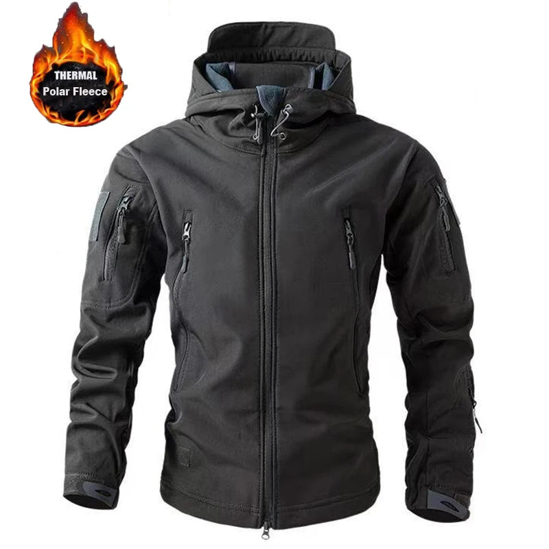 Varm Udendørsjakke til Herrer (M–5XL)