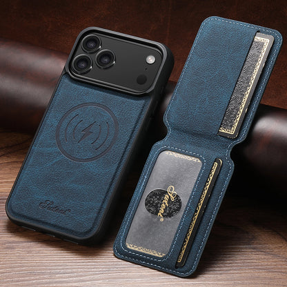 Telefoncover med Trådløs Opladning og Kortholder