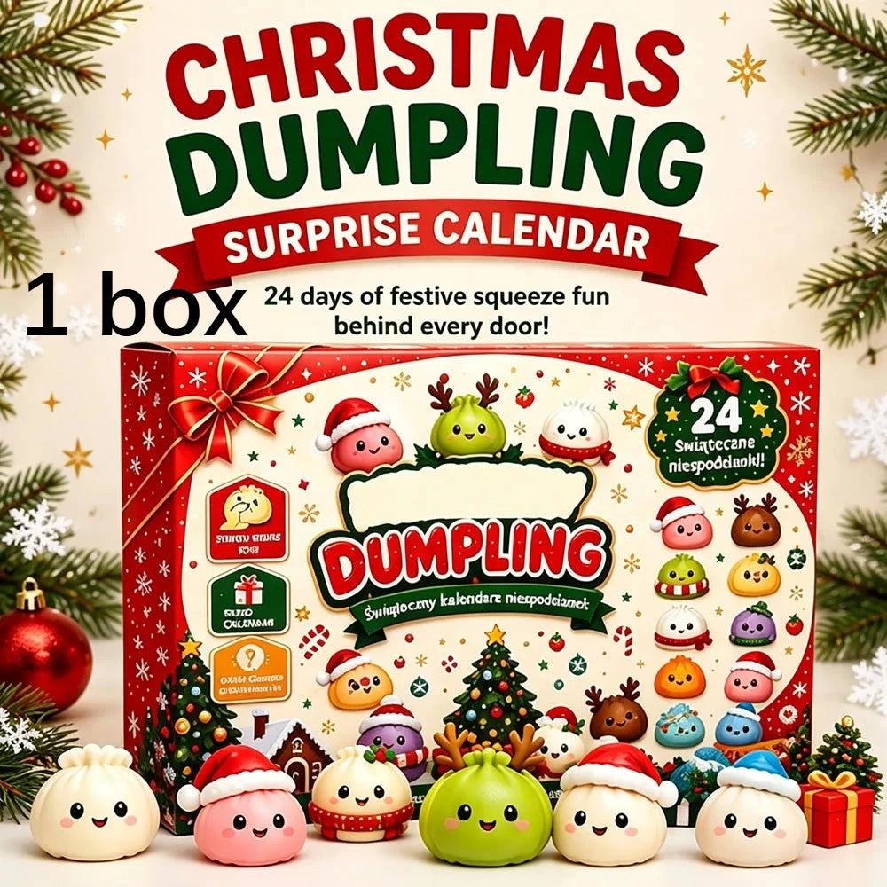 Julekalender med Squishy-Legetøj og 24 Overraskelser