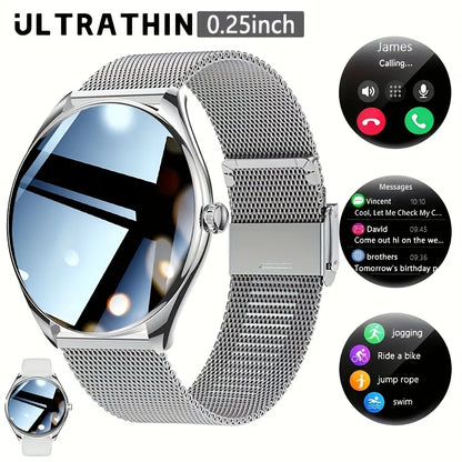Ultratynd Smartwatch med Bluetooth-opkald
