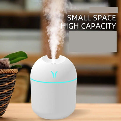 Mini USB 250ML Luftfugter med LED-Lys