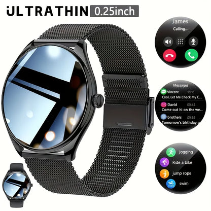 Ultratynd Smartwatch med Bluetooth-opkald