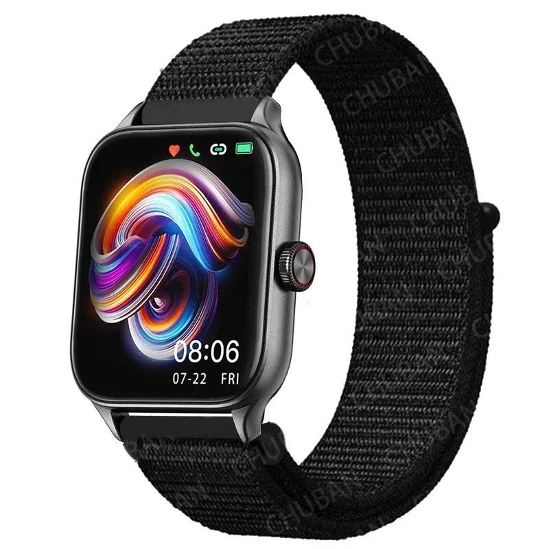 Nylonløkke Urrem til Amazfit, Samsung, Huawei, Xiaomi, Garmin