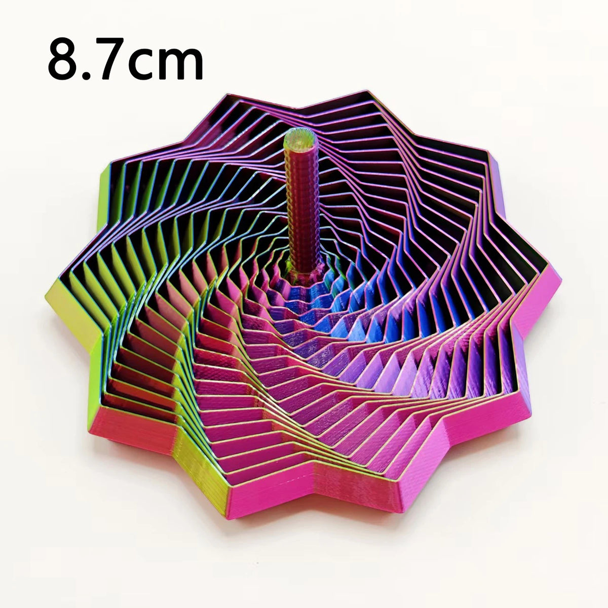 3D-Printet Spinnende Stjerne-Fidget-Legetøj