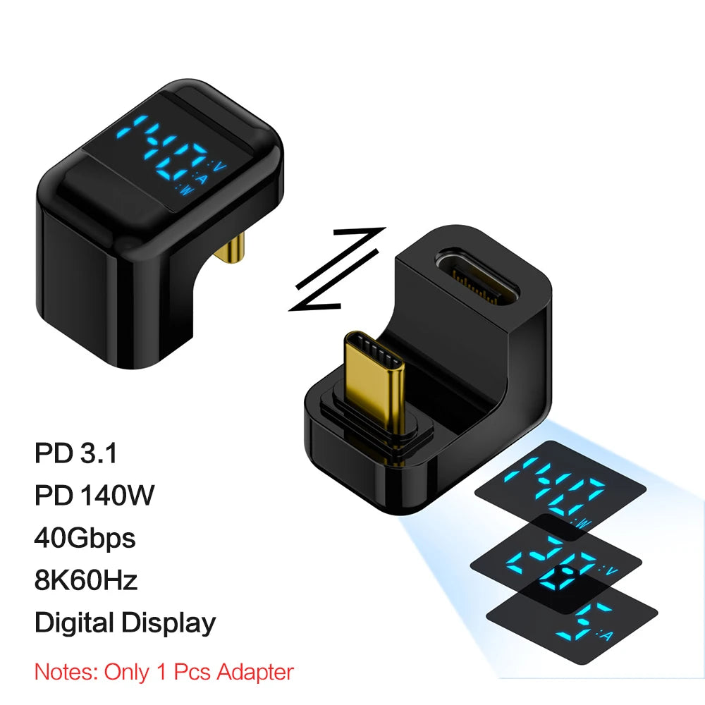 90° USB-C Vinkeladapter