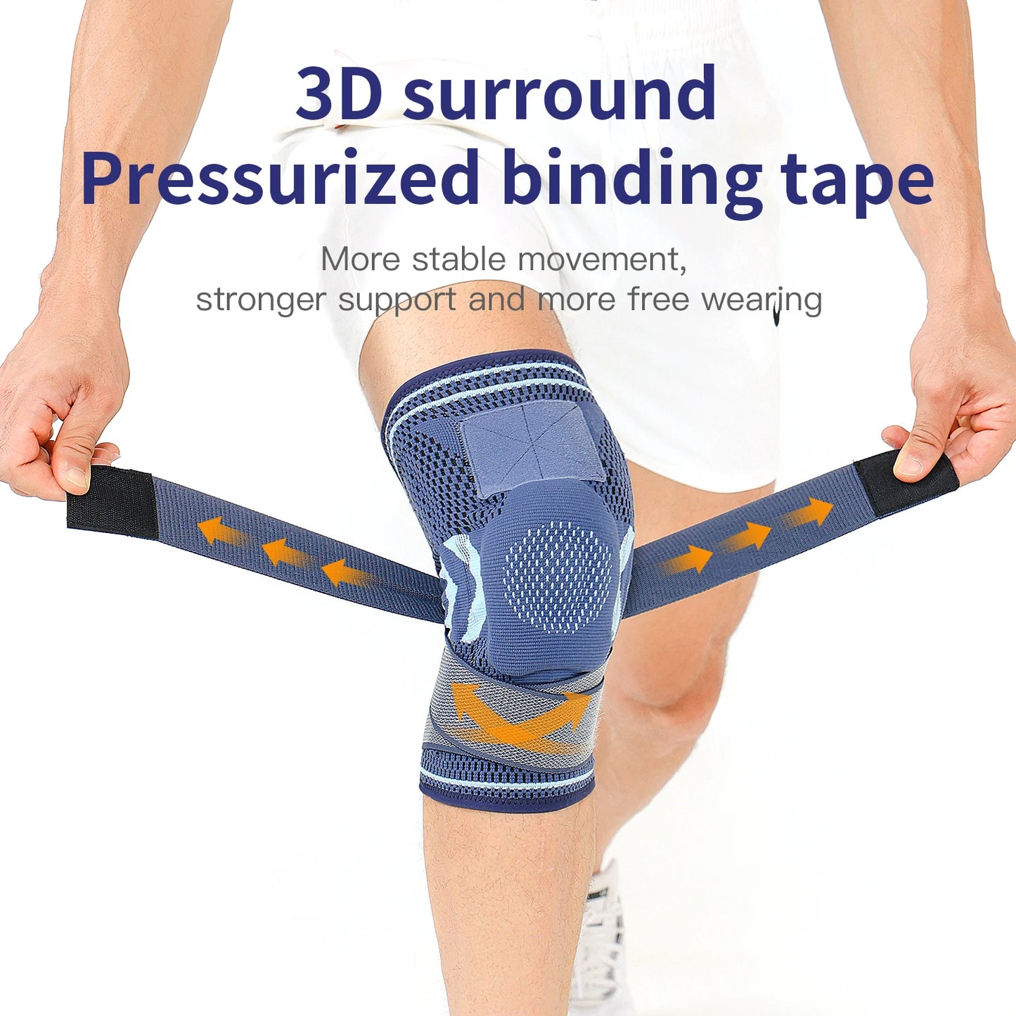 1 Stk. Knæstøttekompressionsærme til Sportsstøtte