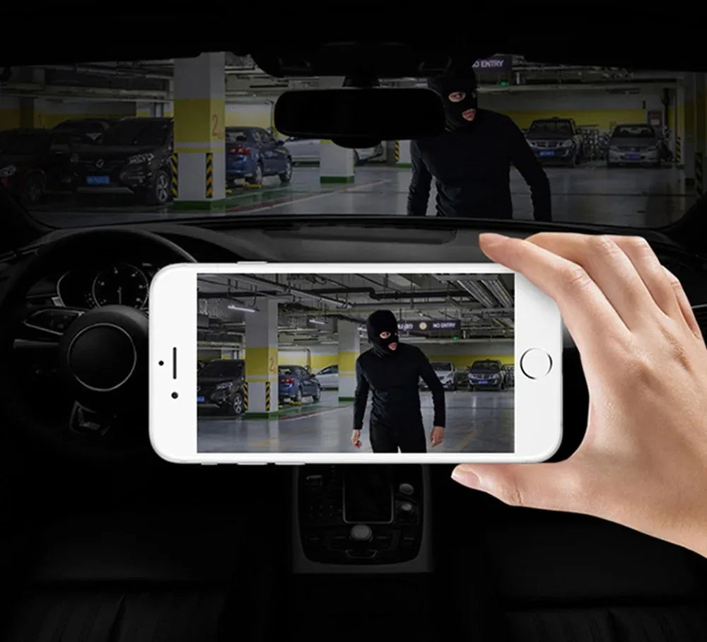 4K HD WiFi Bilkamera med Parkeringssensor og App-styring