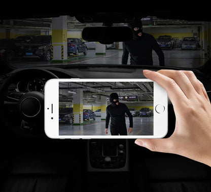 4K HD WiFi Bilkamera med Parkeringssensor og App-styring