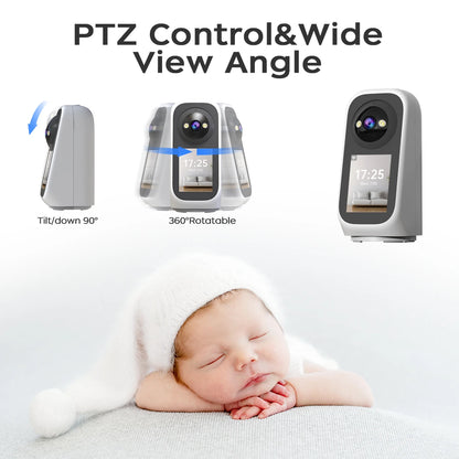 3MP HD WiFi Babymonitor Kamera