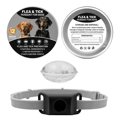 Loppe- og Flåthalskæde til Hund – Naturlig Beskyttelse