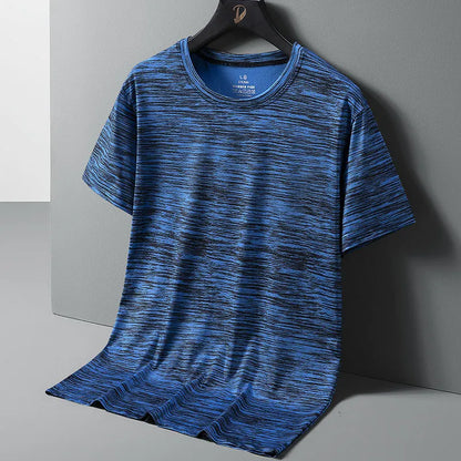 Herre Plus Size Sommer T-shirt