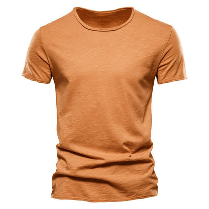 Blød og Let Herre T-Shirt til Sommer