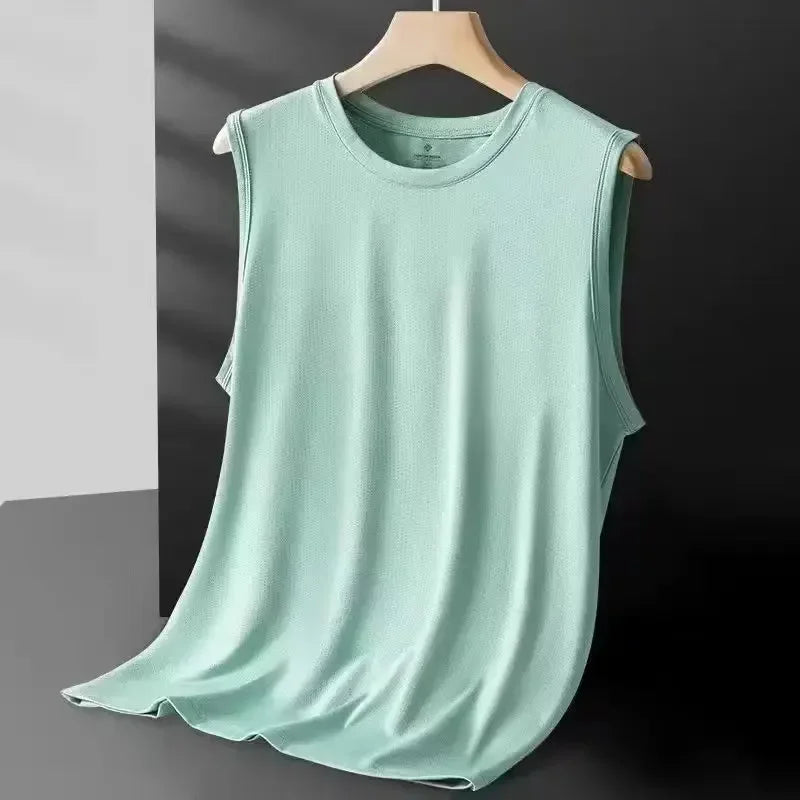Herre Letvægts Sommertanktop i Issilke