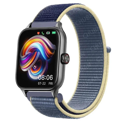 Nylonløkke Urrem til Amazfit, Samsung, Huawei, Xiaomi, Garmin
