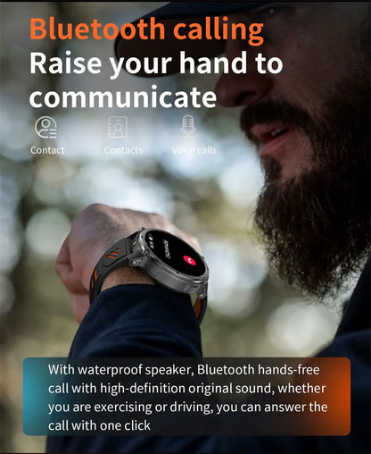GPS-Smartwatch med Kompas og Sportssporing
