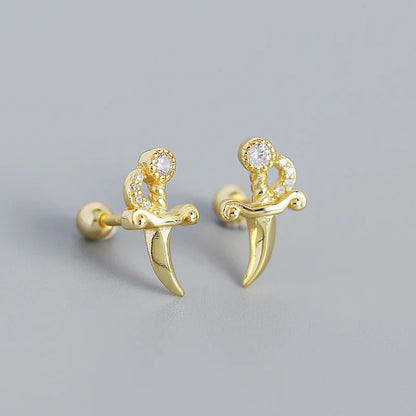 925 Sterling Sølv Mode Øreringe