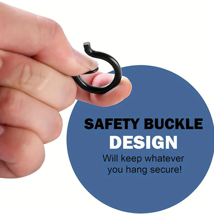 Vindfaste Skruekroge med Sikkerhedsklip