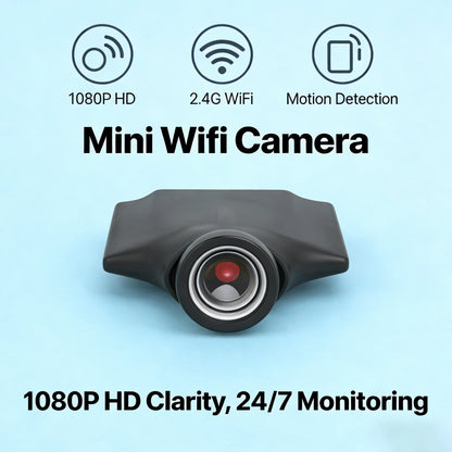 1080P Mini WiFi-Kamera med Bevægelsesregistrering