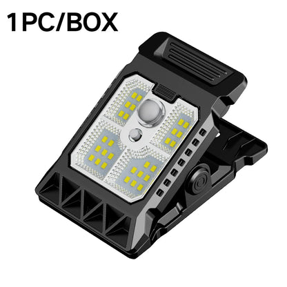 Udendørs Solcelledrevet Klemme LED-bevægelseslys