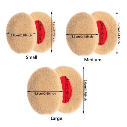 Vinter Fleece Ørevarmere uden Bøjle