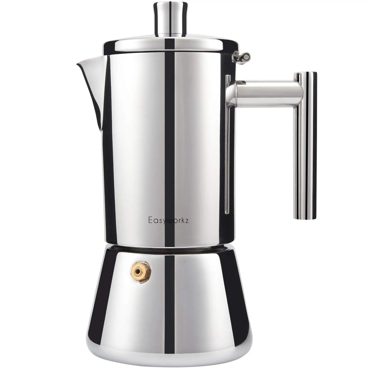 Espressomaskine i Rustfrit Stål Moka-Kande