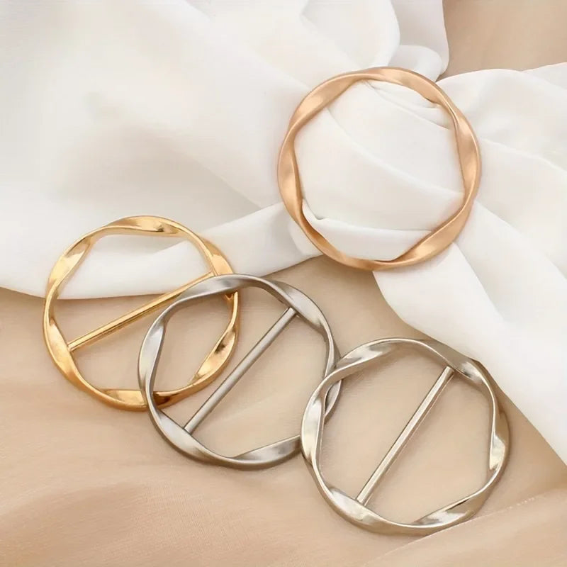 5 Stk. Metalspænder til Tøjringe