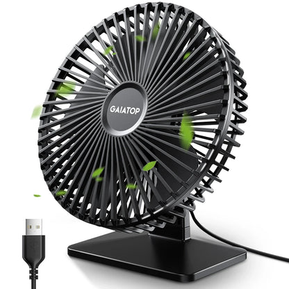 Bærbar USB Skrivebordsventilator