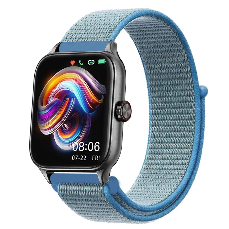 Nylonløkke Urrem til Amazfit, Samsung, Huawei, Xiaomi, Garmin