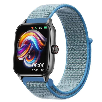 Nylonløkke Urrem til Amazfit, Samsung, Huawei, Xiaomi, Garmin