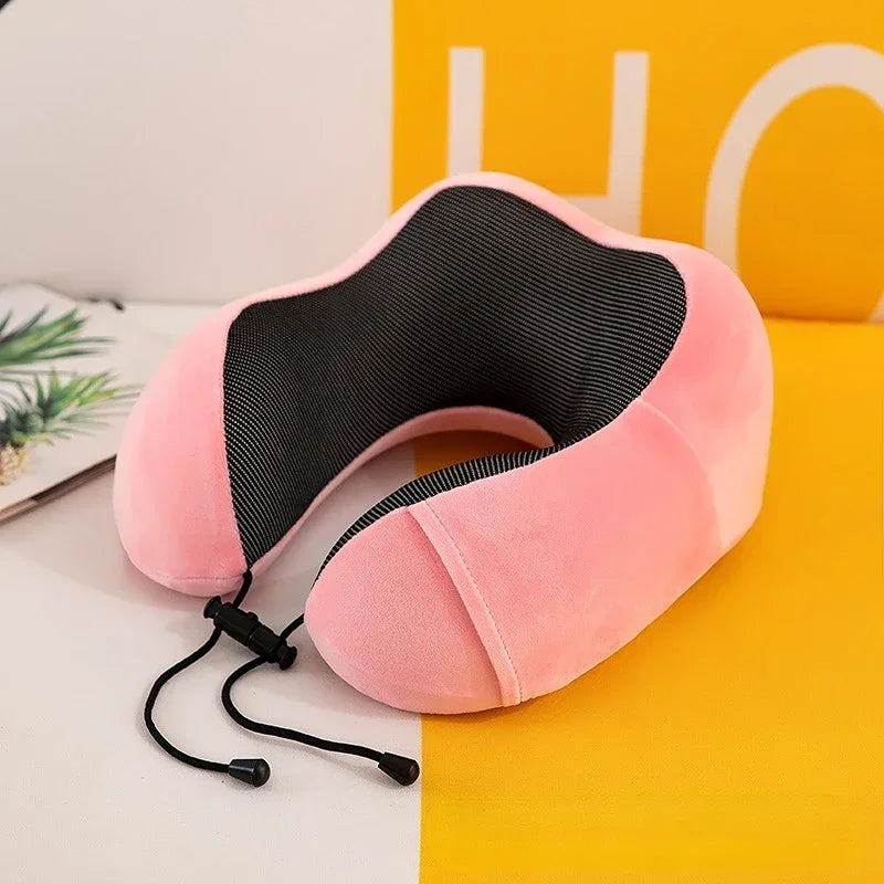 U-formet Memory Foam Rejsepude til Nakken