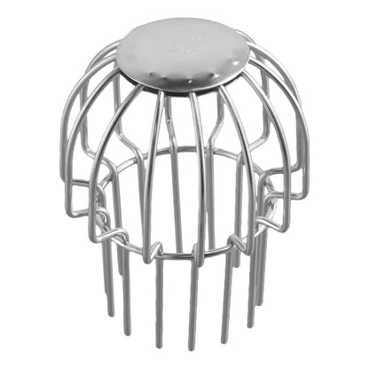 Bladfanger til Afløb i Rustfrit Stål