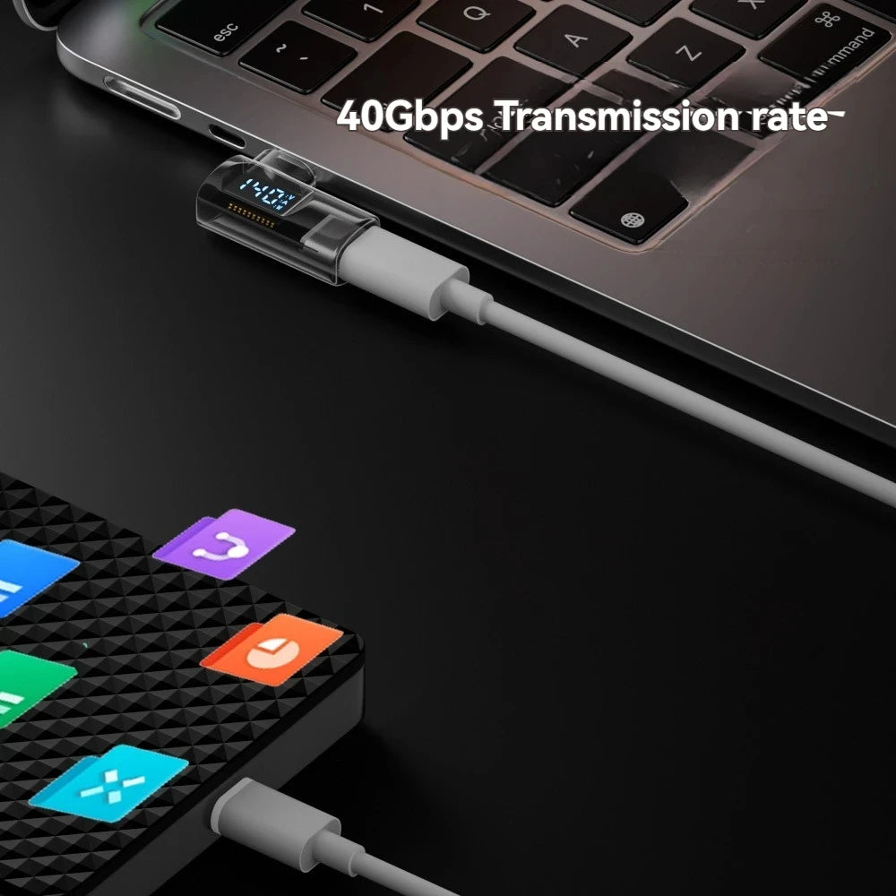 90° USB-C Vinkeladapter