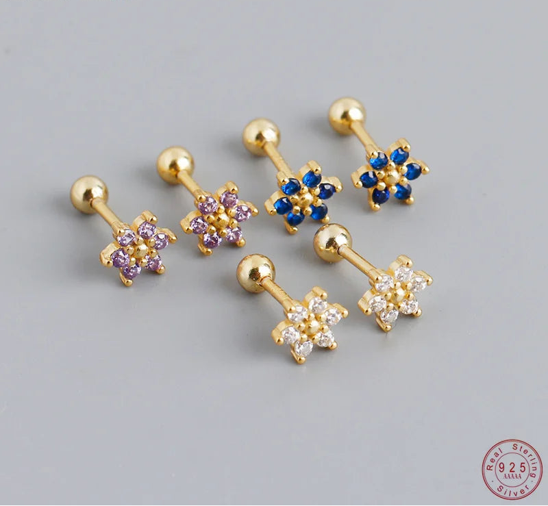 925 Sterling Sølv Mode Øreringe