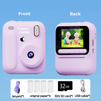 Børns Instantkamera med Farvefotoprint