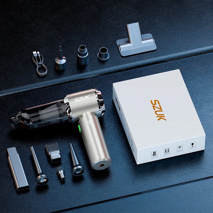 Bærbar Trådløs Mini Bilstøvsuger til Bil og Hjem