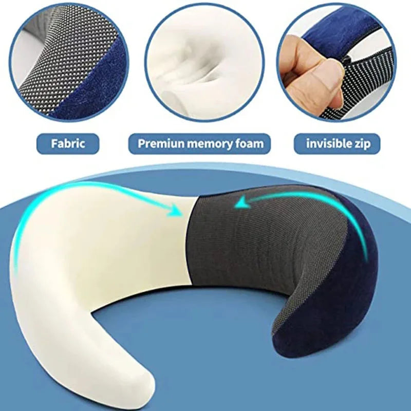 Memory Foam Rejse Nakkepude