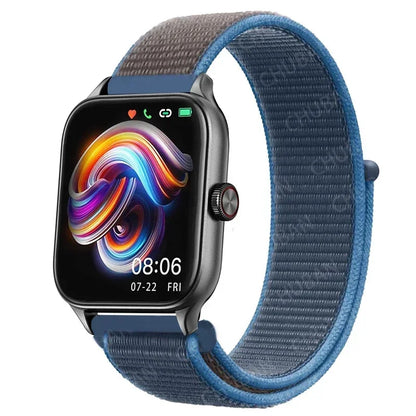 Nylonløkke Urrem til Amazfit, Samsung, Huawei, Xiaomi, Garmin