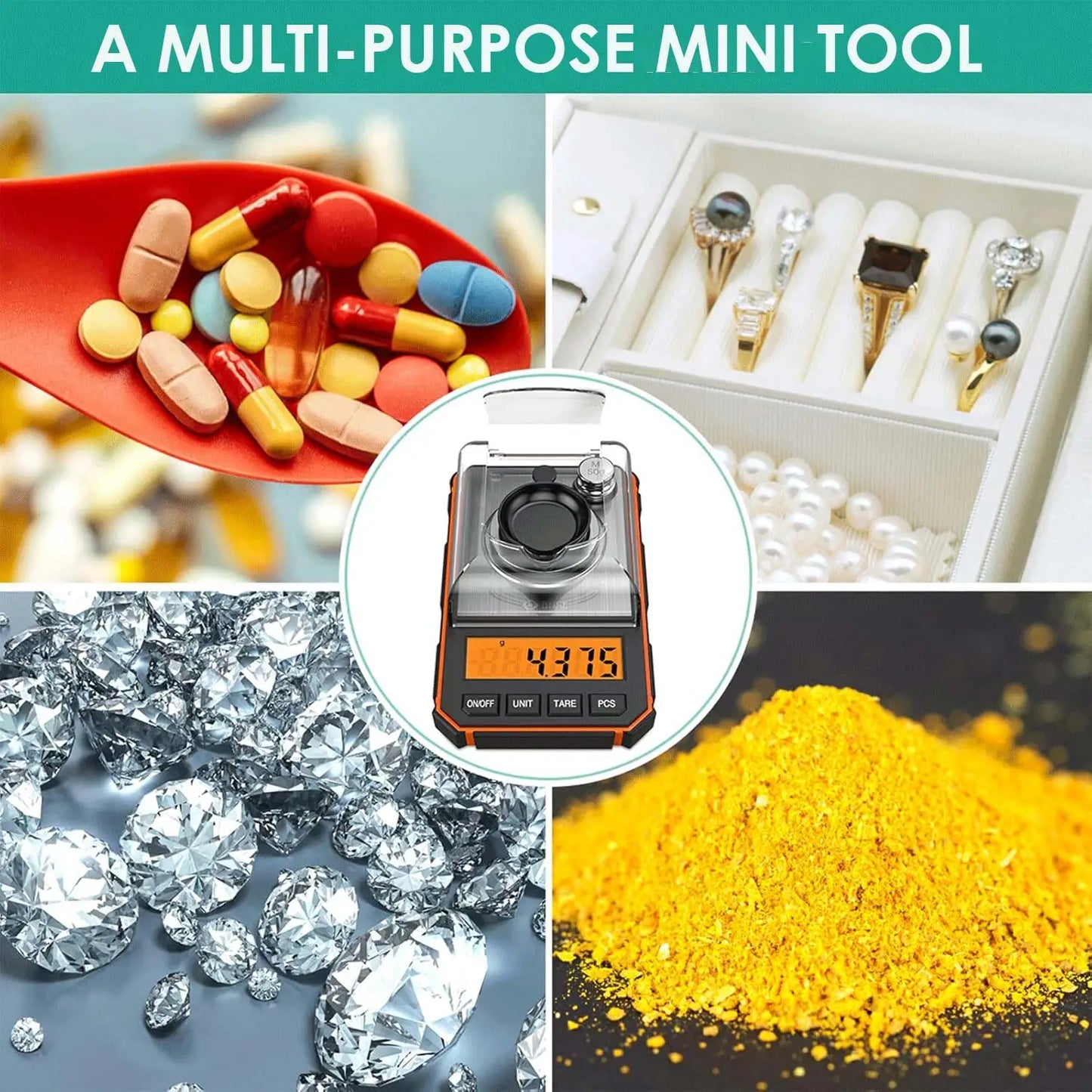 Mini Digital Lommervægt 50g