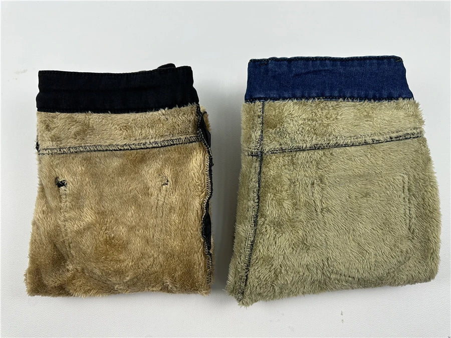 Vinterjeans til Kvinder med Varmt Foer