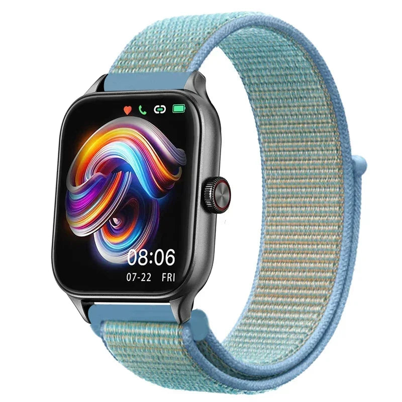 Nylonløkke Urrem til Amazfit, Samsung, Huawei, Xiaomi, Garmin