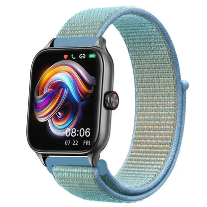 Nylonløkke Urrem til Amazfit, Samsung, Huawei, Xiaomi, Garmin
