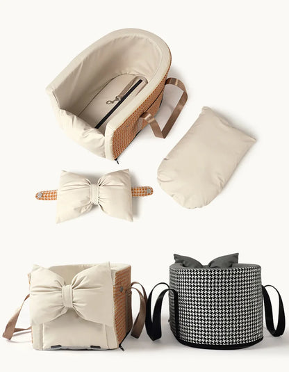 Sød Rejsebilssædepose til Små Kæledyr