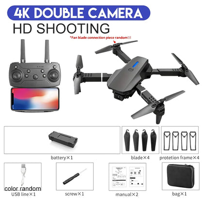 4K Kamera Foldbar RC Drone