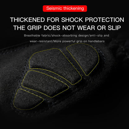 Vinter Vandtætte Fleece Cykelhandsker med Touchskærm