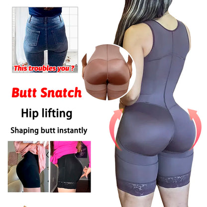 Formende Shapewear Bodysuit med Mavekontrol til Kvinder