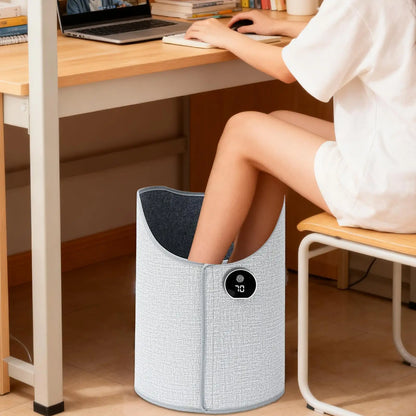 Elektrisk Fod- og Benvarmer til Skrivebord