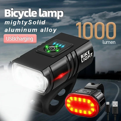 Type-C Genopladelig LED Cykellygte