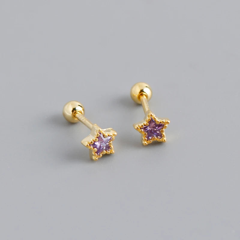 925 Sterling Sølv Mode Øreringe