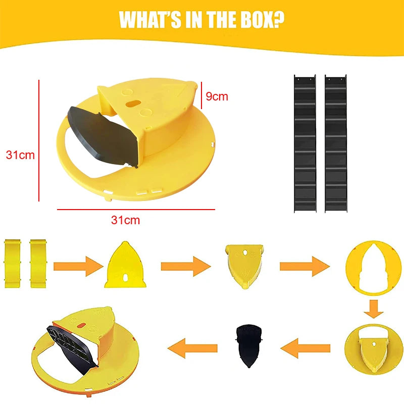 Skydelåg til Spand – Til Fangst af Mus og Rotter