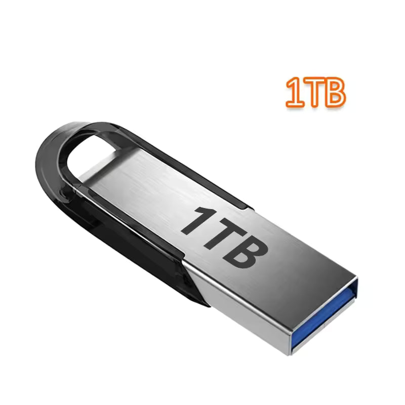 USB 3.0 Mini Metal USB-Drev Højhastighed 128GB–2TB